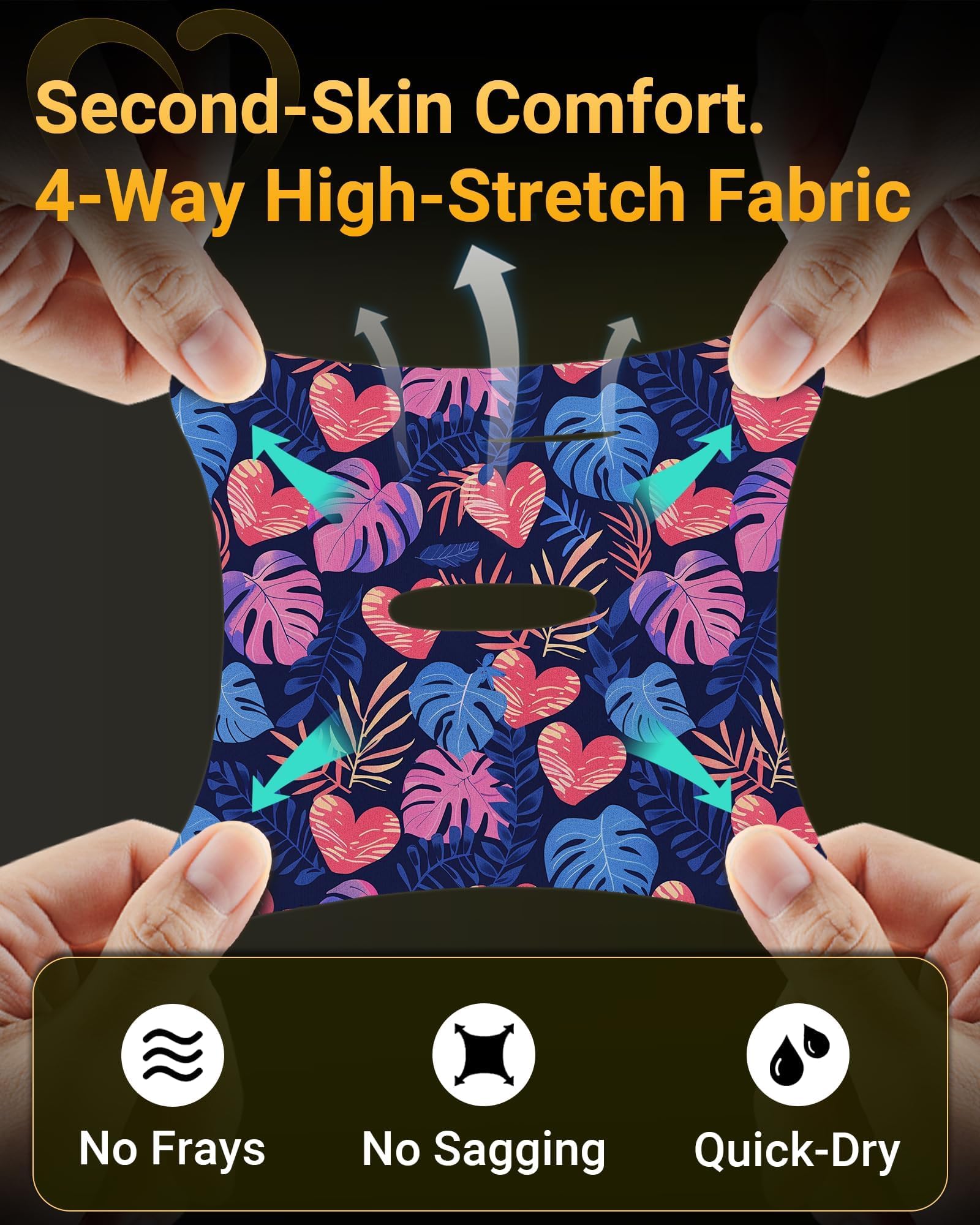 Amolyfe waterproof patch in use demonstrates water-ready durability.