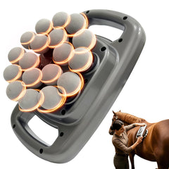 Amouu Equine Recovery Pro 18-Head massager targets major back muscles for broad relief