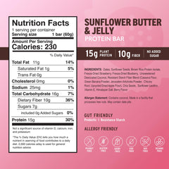 Amrita Nut Free Sunflower Bar ingredients include dates and seeds for sustained nourishment.