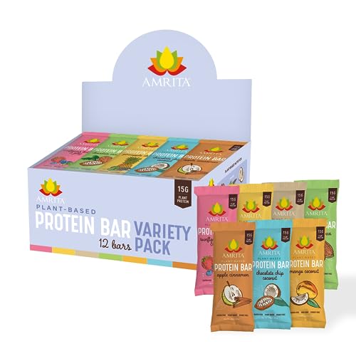 Amrita Nut Free Vegan Bar chocolate maca, protein-packed option for busy days.