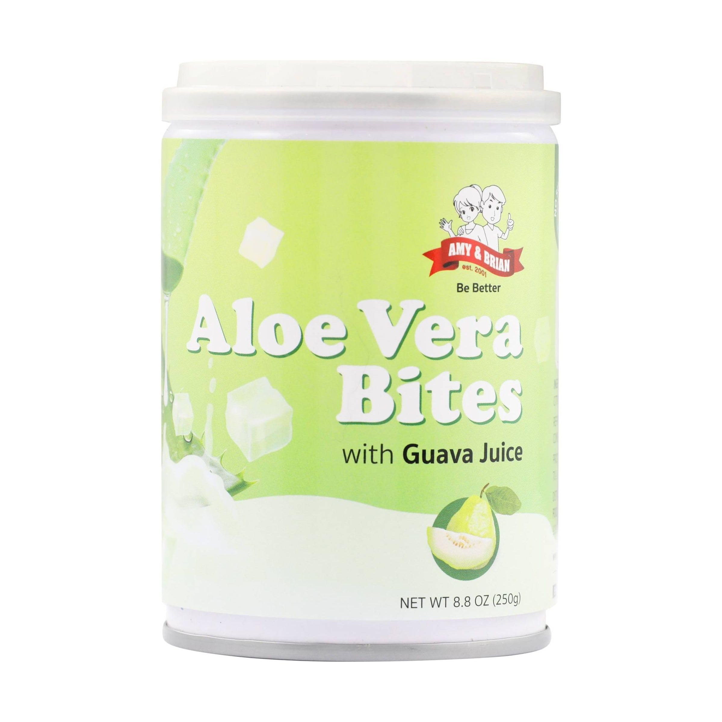 Salad bowl with Aloe Vera Bites adds texture and zing