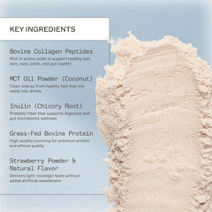 Gluten-free, non-dairy Amy Myers MD paleo protein powder in bottle.