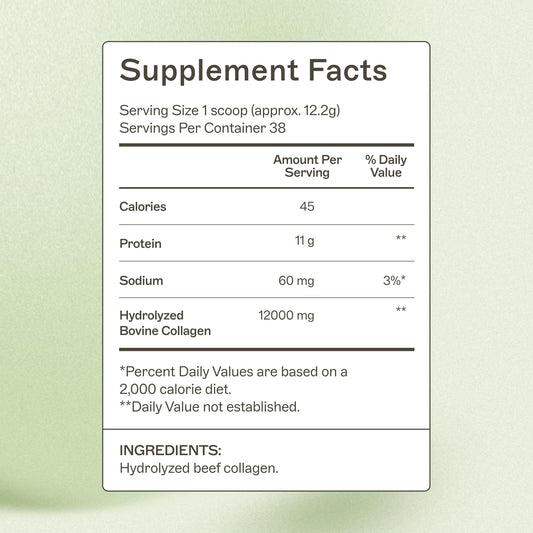 Amy Myers MD collagen protein powder scoop ready for daily smoothies.