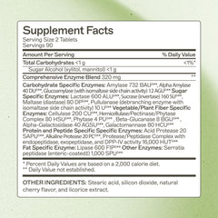 Amy Myers MD Digestive Enzymes chewables on table for daily digestion support.