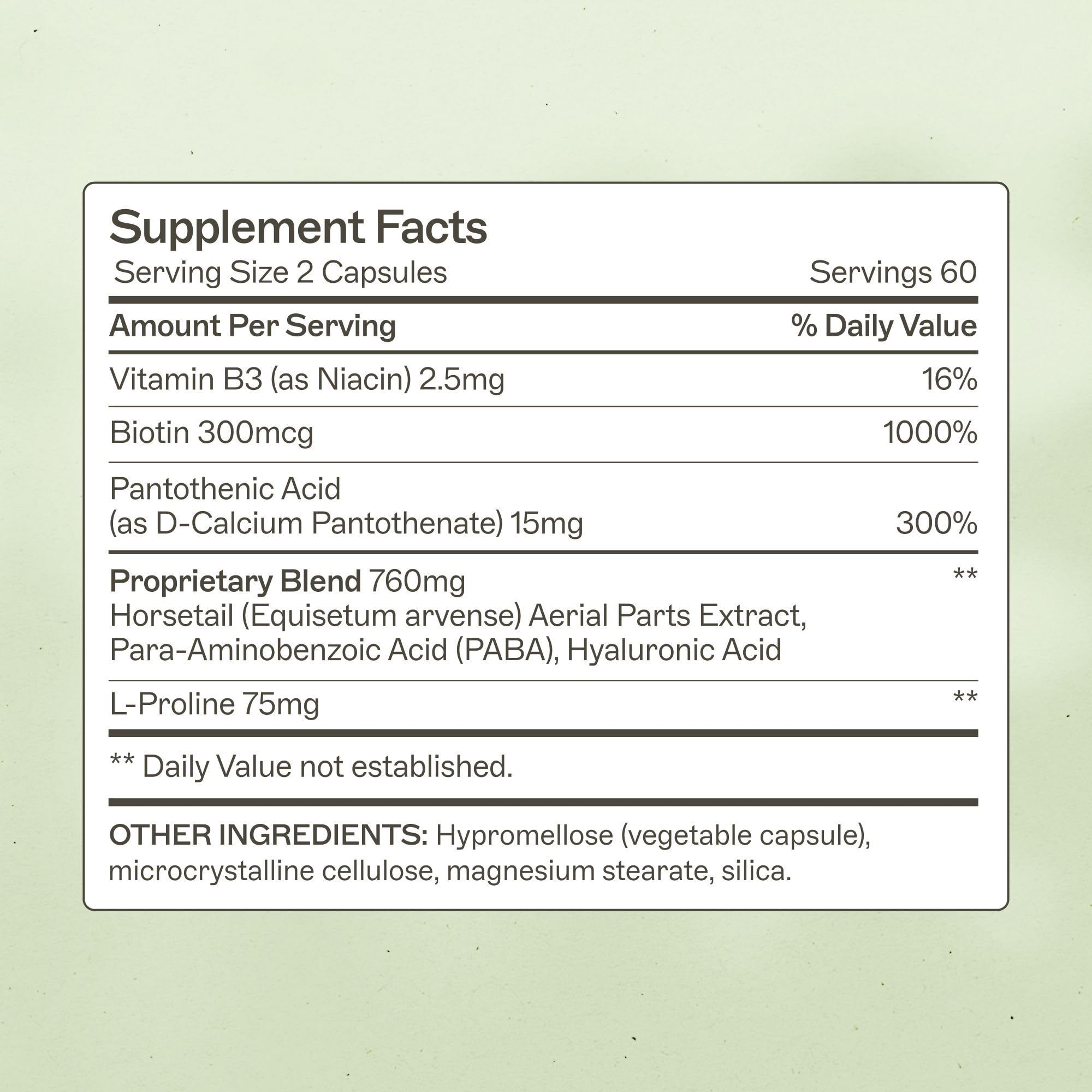 Amy Myers MD hair skin nails capsules closeup highlighting skin hydration support