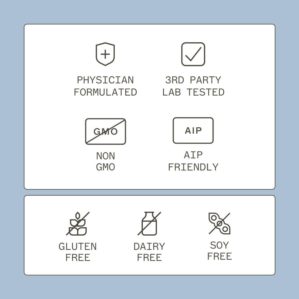 Amy Myers MD Joint Support Complex packaging highlights hyaluronic acid for lubrication.