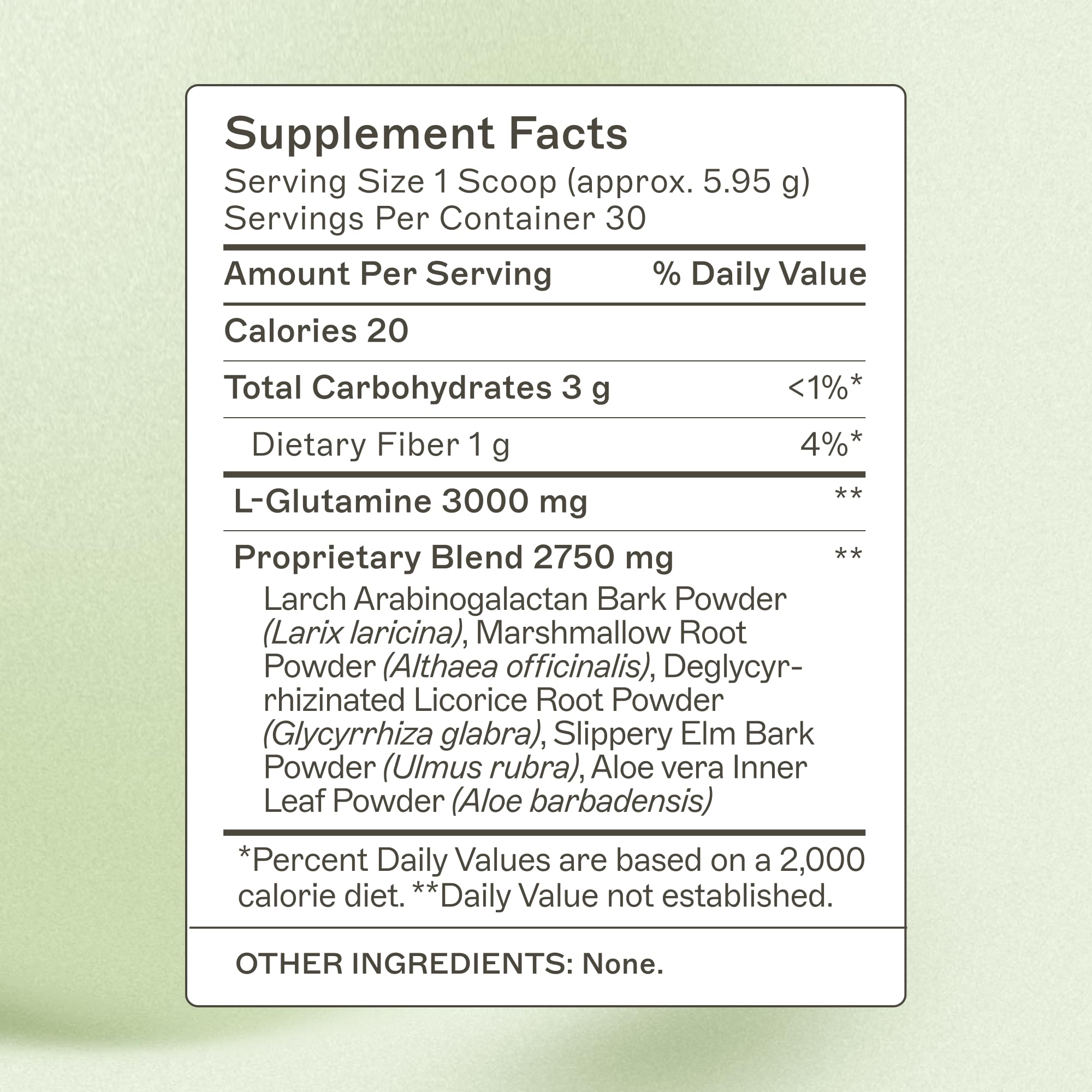 Measuring spoon with Leaky Gut Revive for precise daily dosing
