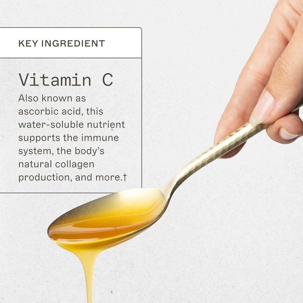 Amy Myers MD Liposomal Vitamin C liquid texture suggests smooth easy dosing
