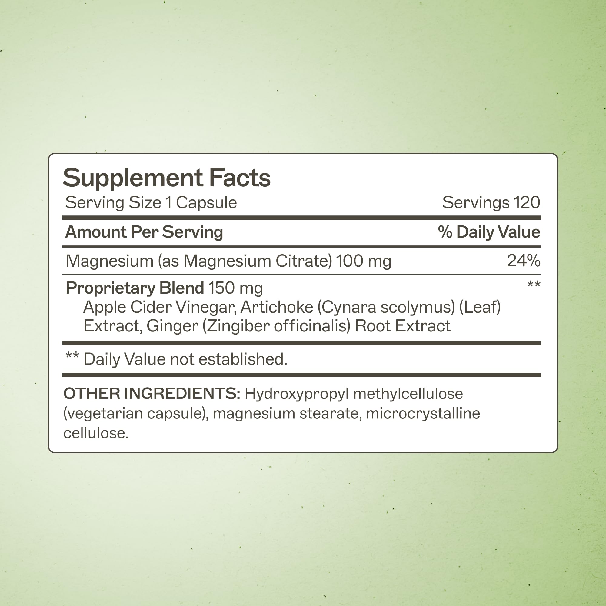 Amy Myers MD MagMove label-detail highlights ingredients for digestive balance.