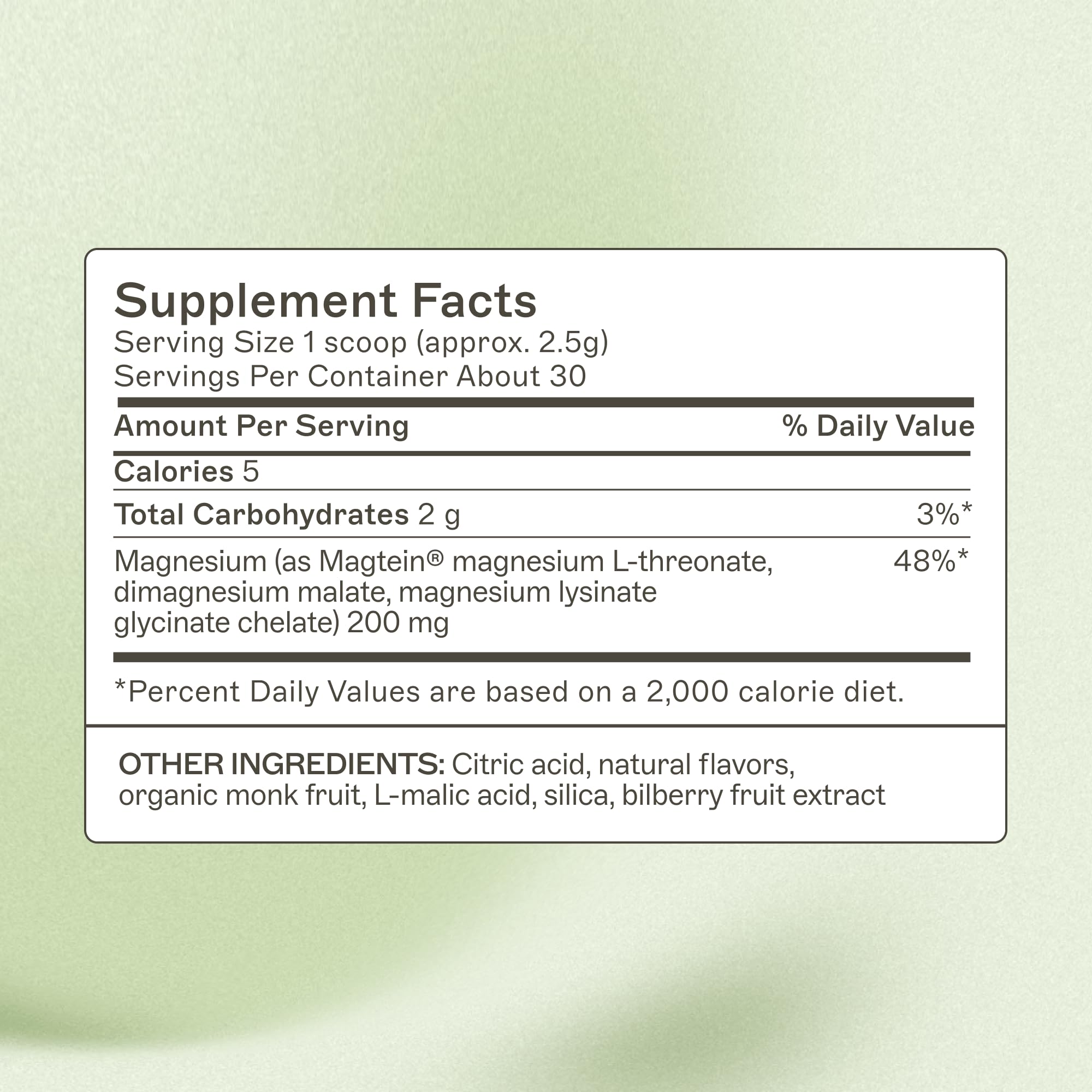 Amy Myers MD NeuroCalm Mag bottle back detailing ingredients and forms