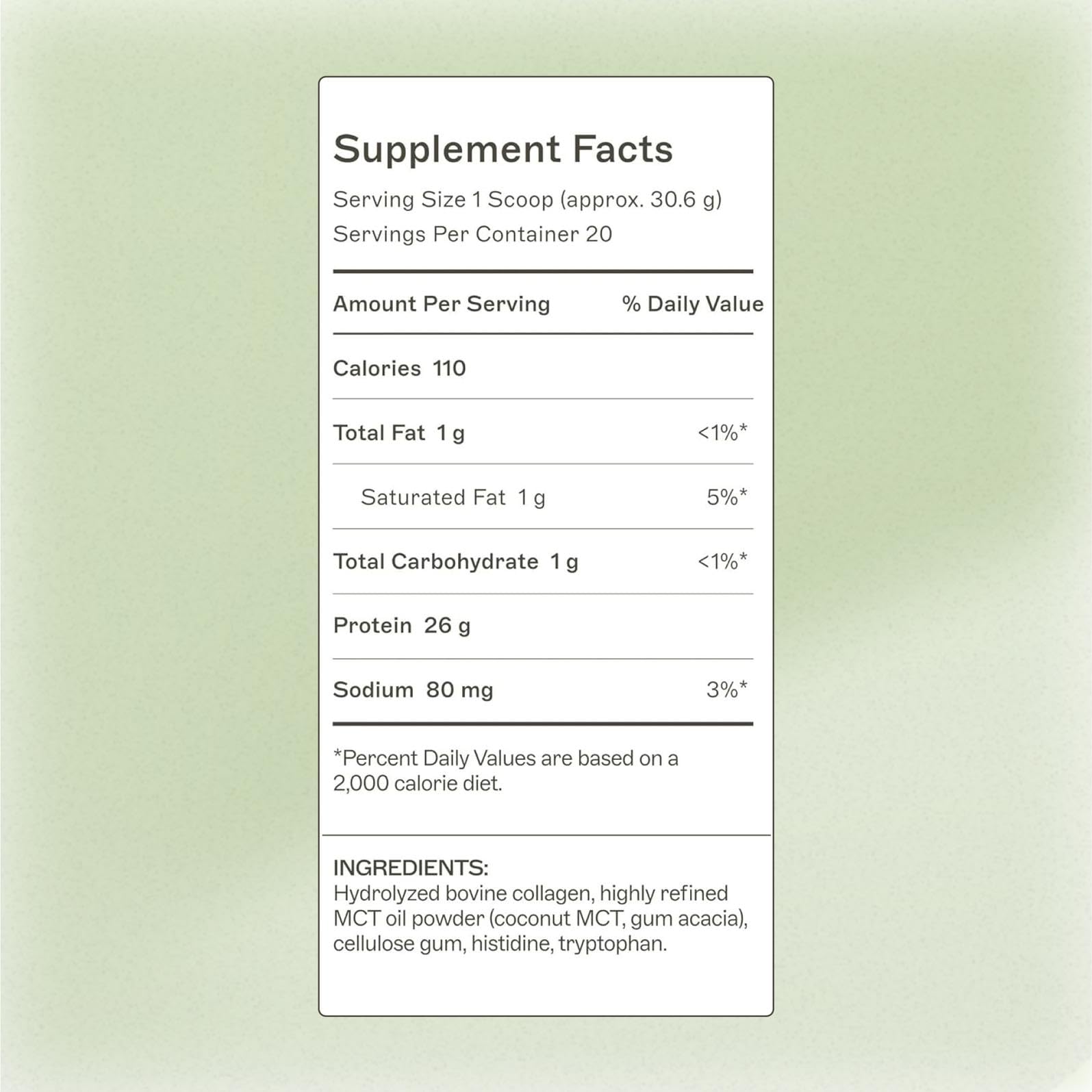 Paleo Protein unflavored scoop ready for easy, consistent daily servings.