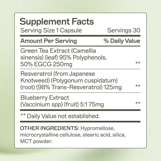 Amy Myers MD Resveratrol bottle on shelf highlighting gluten-free clean daily wellness