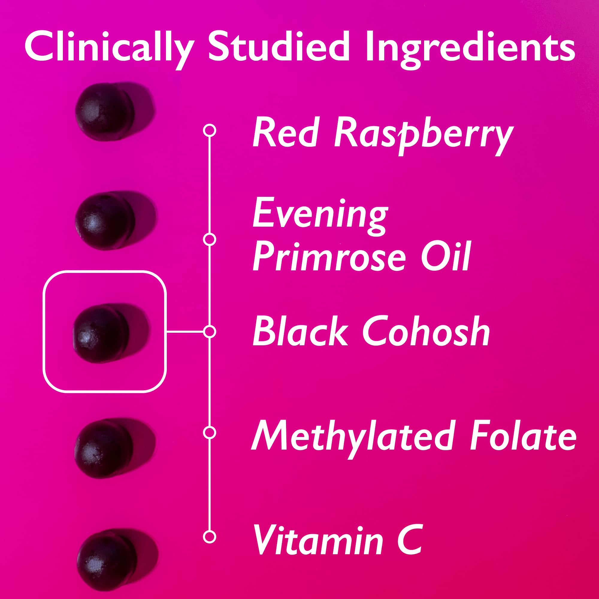 Amy Suzanne Hormone Balance Gummies close-up, berry flavor and chewy texture.