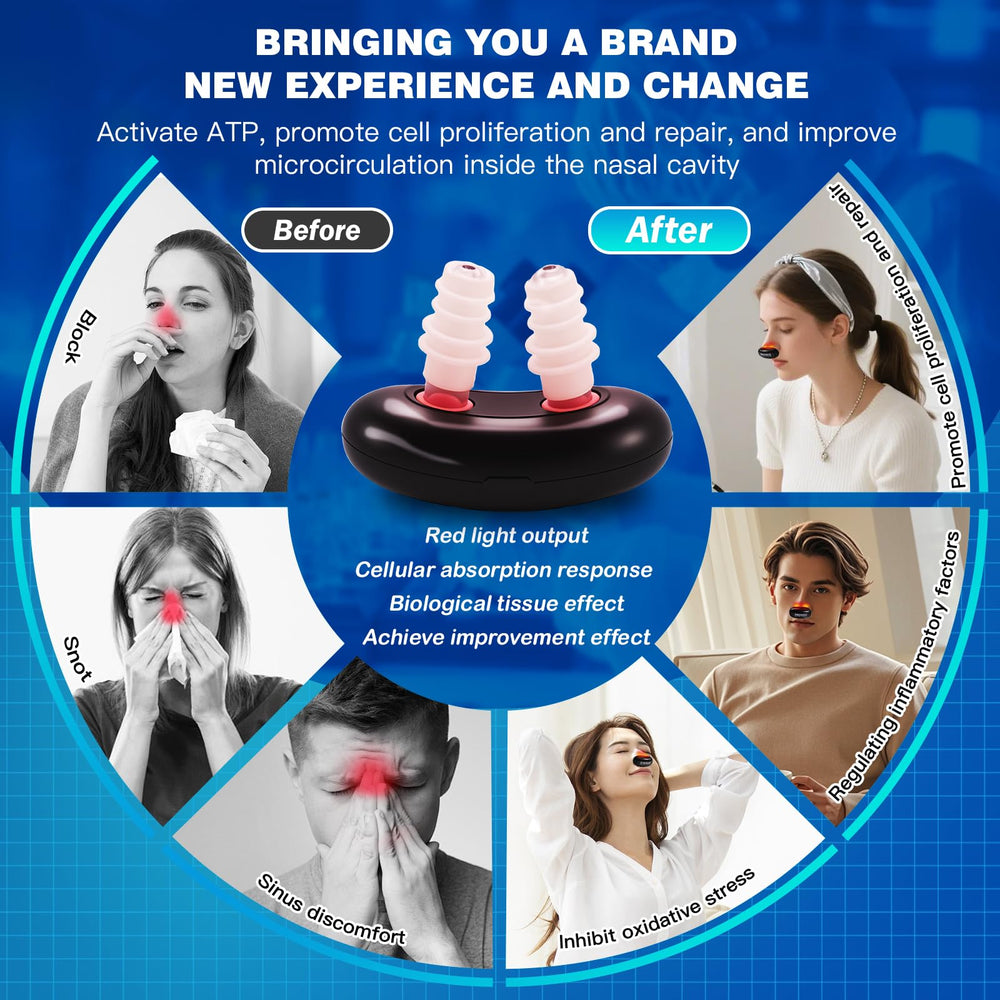AMZKEIO device on desk promotes quick, non-invasive nasal support during work