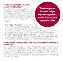 Ana María Lajusticia AML Sport collagen powder dissolves easily for smooth shakes