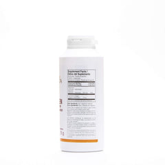 Ana Maria Lajusticia collagen pills bottle back view with magnesium blend