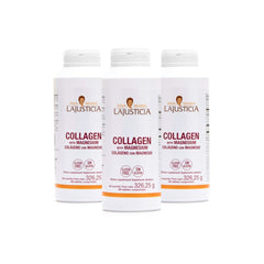 Ana Maria Lajusticia collagen pills bottle front view for skin and nails support