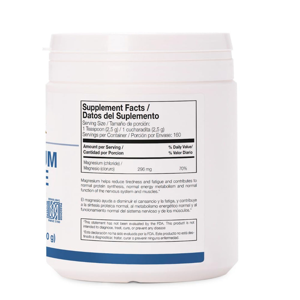 Two-pack packaging of Ana María Lajusticia magnesium chloride for ongoing use.