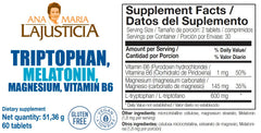 Ana María Lajusticia tryptophan magnesium capsules for daytime support