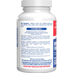 Anabolic Laboratories bottle pour capsules demonstrates convenient daily supplementation.
