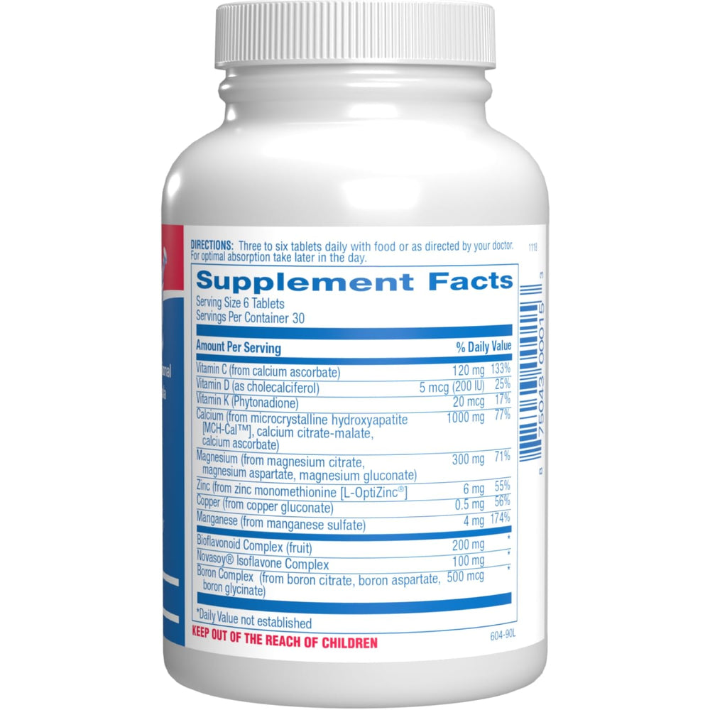 Anabolic Laboratories calcium magnesium zinc with D3 capsules showing a comprehensive bone nutrient blend.