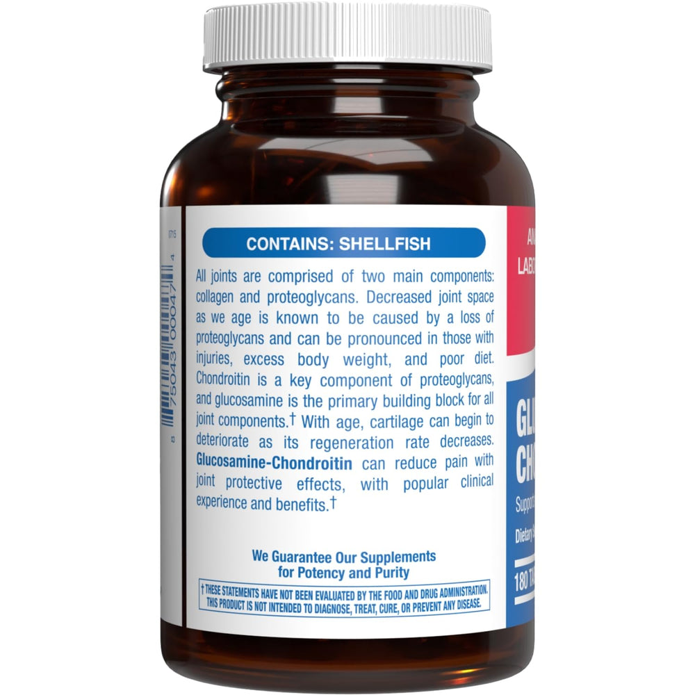 Anabolic Laboratories Chondroitin supplement tablets packaging highlights premium joint care.