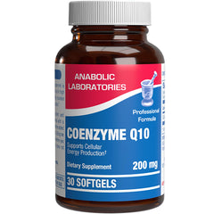 Anabolic Laboratories CoQ10 softgels bottle for daily antioxidant support.