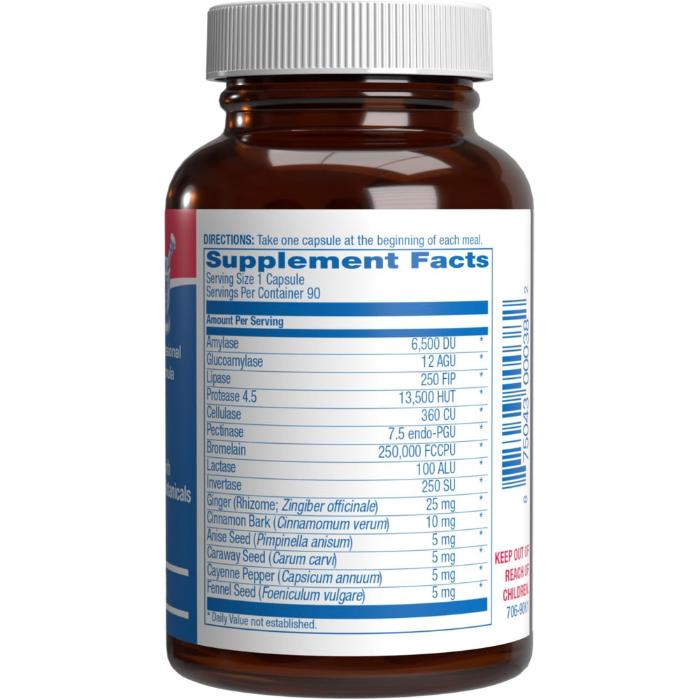 Anabolic Laboratories ingredient-swatch highlights enzyme types and herbal notes.