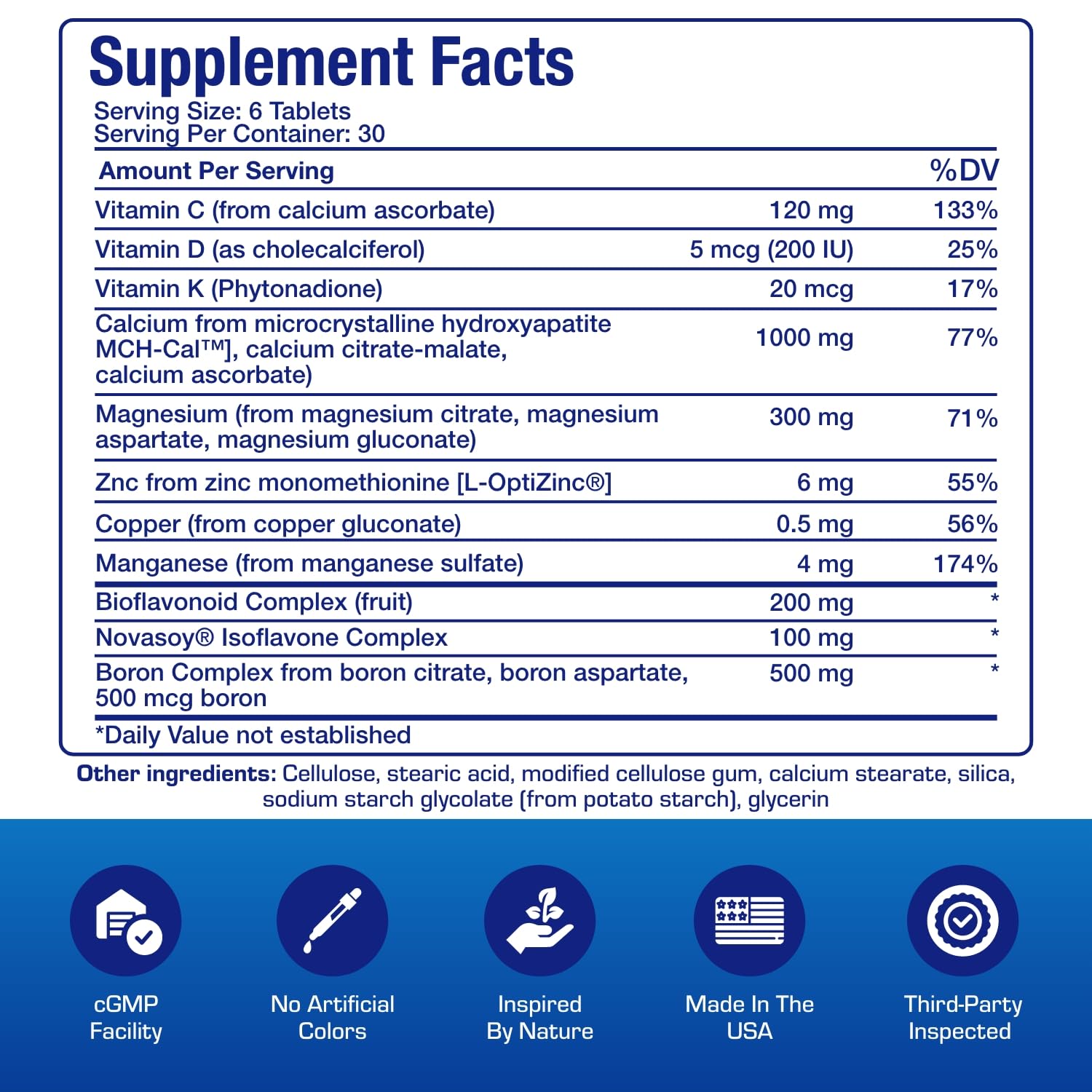 Anabolic Laboratories isoflavones and bioflavonoids close-up indicating antioxidant rich nutrients.