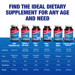 Anabolic Laboratories Kids Vitamin C chewables daily-use guidance on bottle.