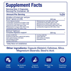 Anabolic Laboratories product label emphasizing prebiotics for gut nourishment