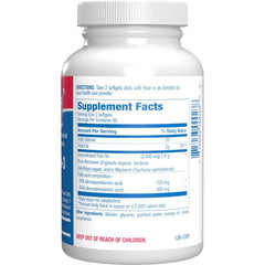 Anabolic Laboratories Omega-3 orange softgels label highlights EPA and DHA content.