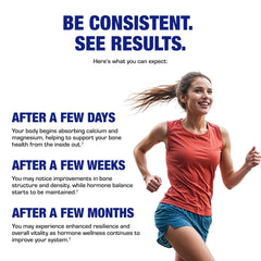 Magnesium and trace minerals featured in Osteo-Plex formula.