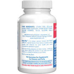 Osteo-Plex tablets arranged for daily bone support in women.