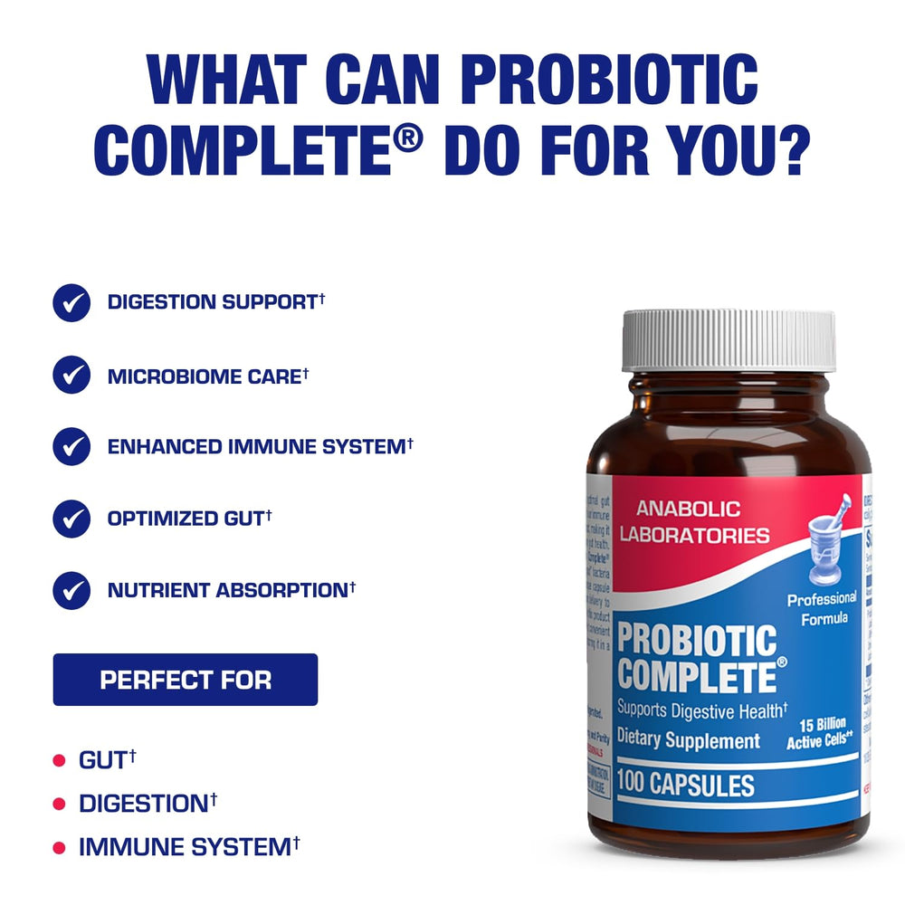 Label closeup highlights probiotic strains and potency of Quadbiotic.