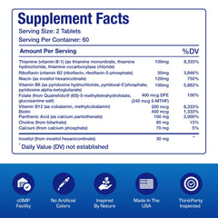 Bottle back with potency and quality attributes