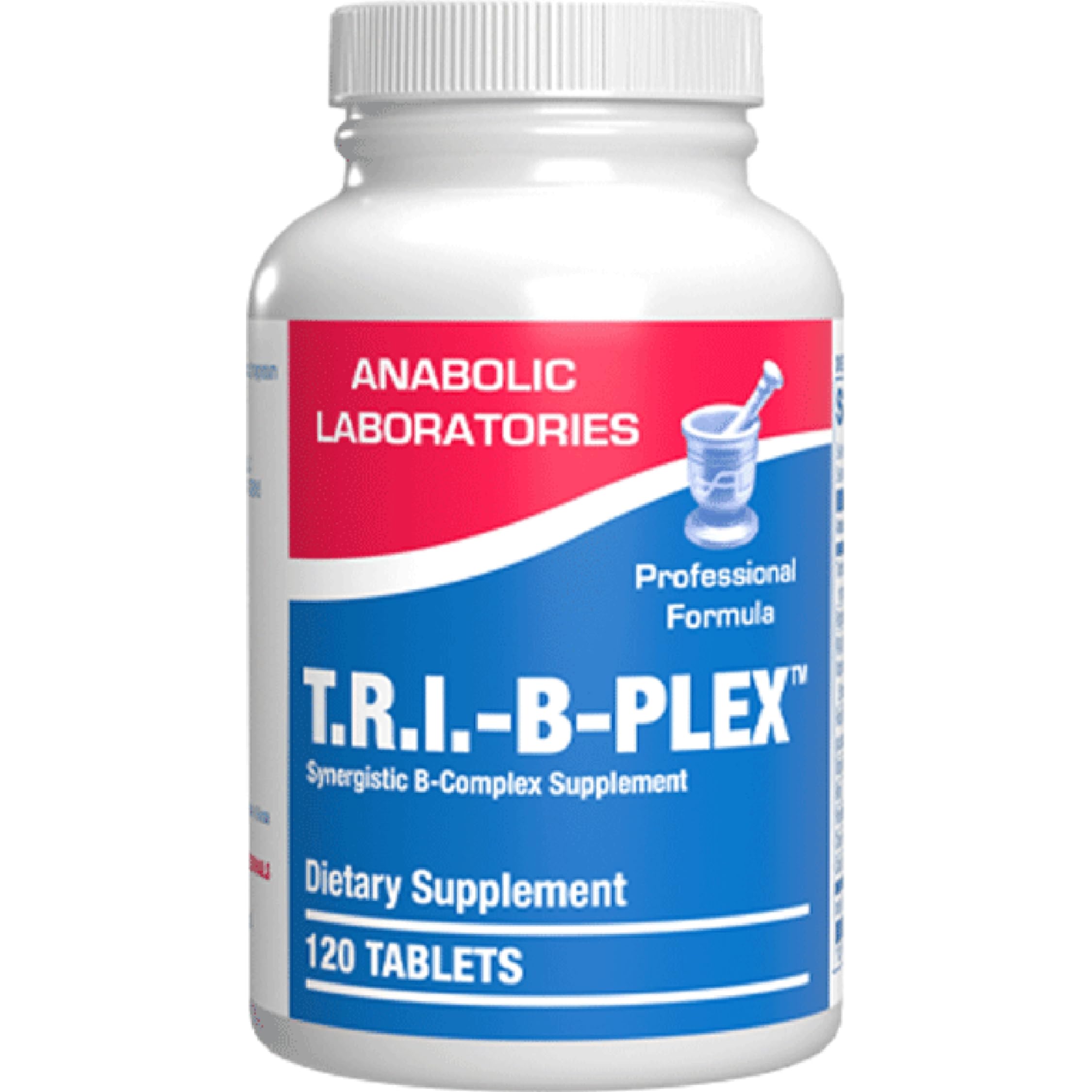 Anabolic Laboratories Super B Complex bottle front for sustained energy metabolism support