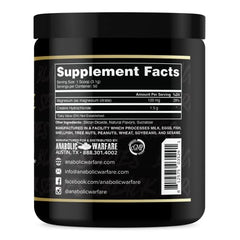 Anabolic Warfare Creatine Carnage powder shake demonstrates smooth mixability in liquid.