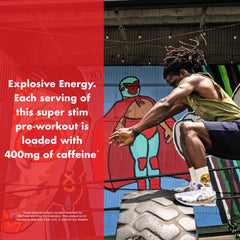 Athlete mid-workout fueled by Defcon1 for an intense training block.