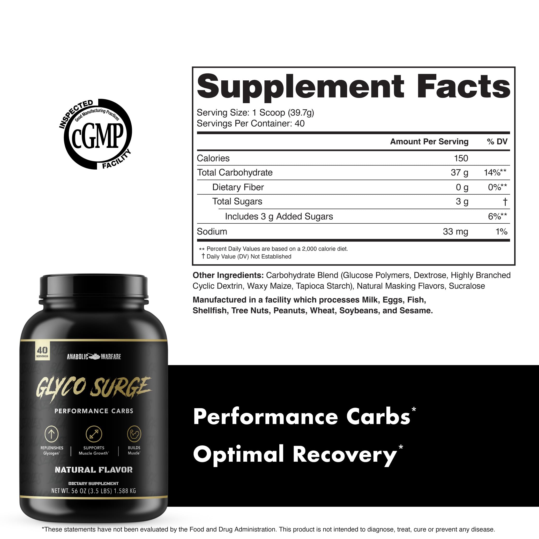 Glyco Surge shake ready for recovery sessions after training