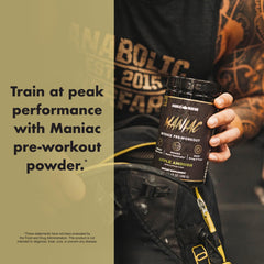 Anabolic Warfare Maniac Freedom Slush flavor in shaker ready
