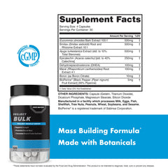 Glass of Project Bulk shake after training for convenient nutrition.