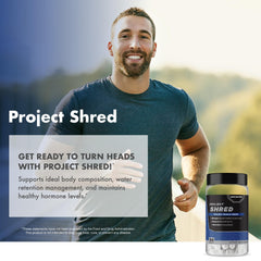 Anabolic Warfare Project Shred lifestyle shot for routine integration.