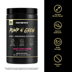 Citrulline-focused section of Pump-N-Grow promoting lean muscle fullness.