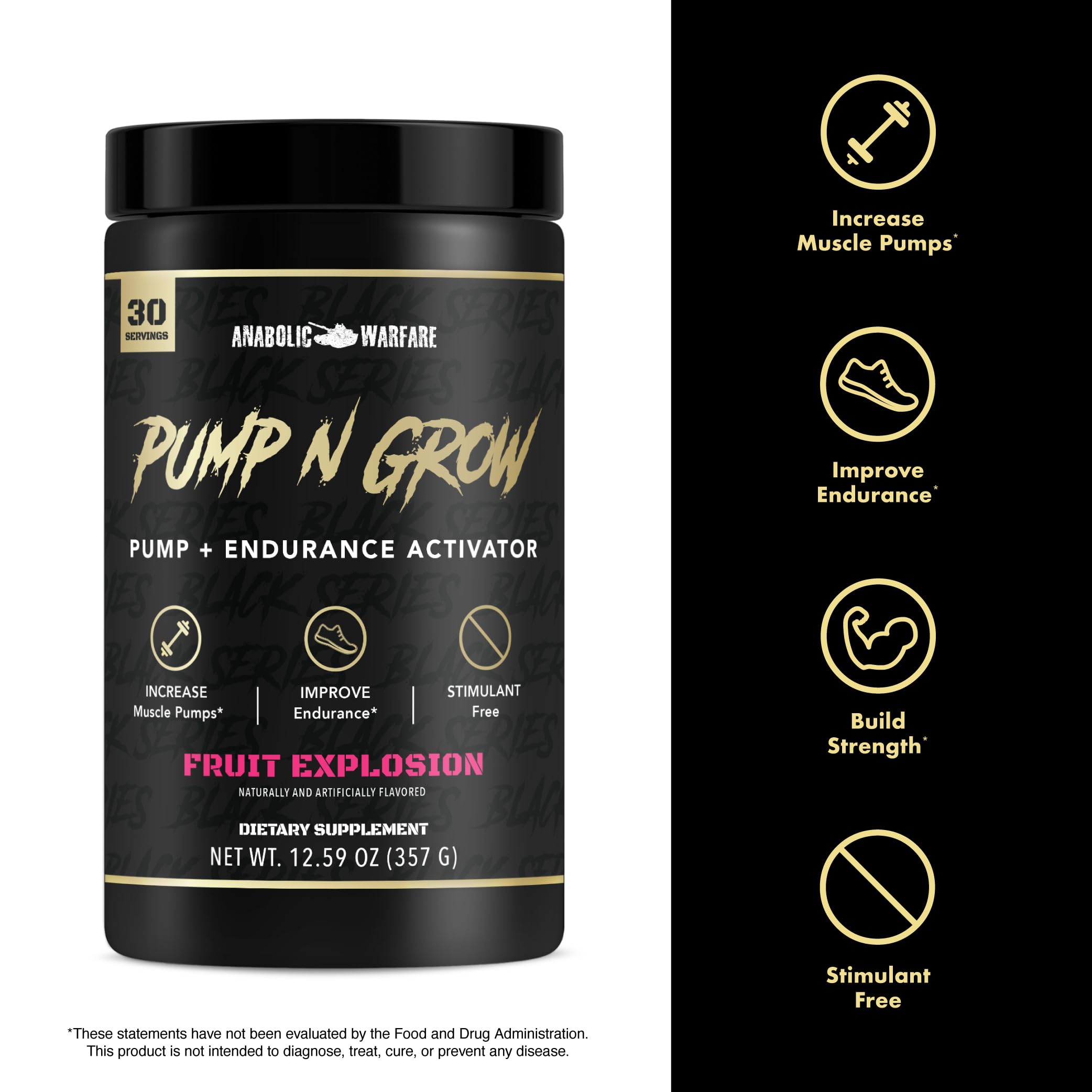 Anabolic Warfare Pump-N-Grow packaging image for everyday training readiness