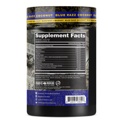 Anabolic Warfare Stim Lord ingredient panel close-up shows beta-alanine and L-citrulline for endurance