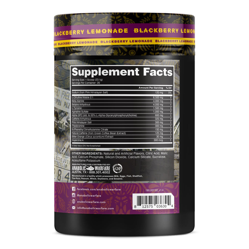 Stim Lord scoop dispense demonstrates easy pre-workout dosing for training