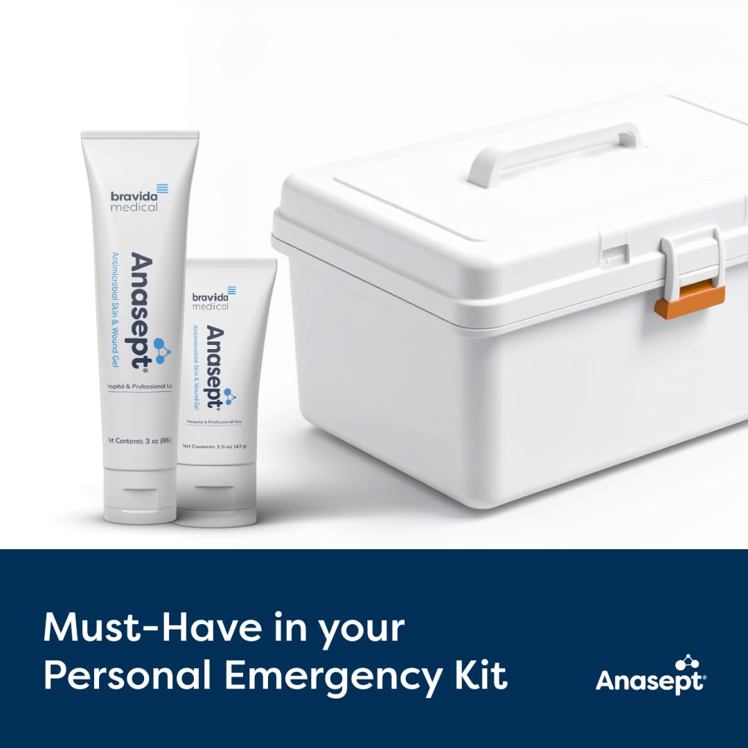 ANASEPT fragrance-free formula suitable for sensitive skin and allergens.