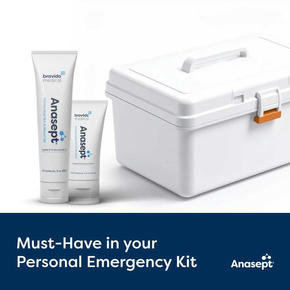 ANASEPT fragrance-free formula suitable for sensitive skin and allergens.