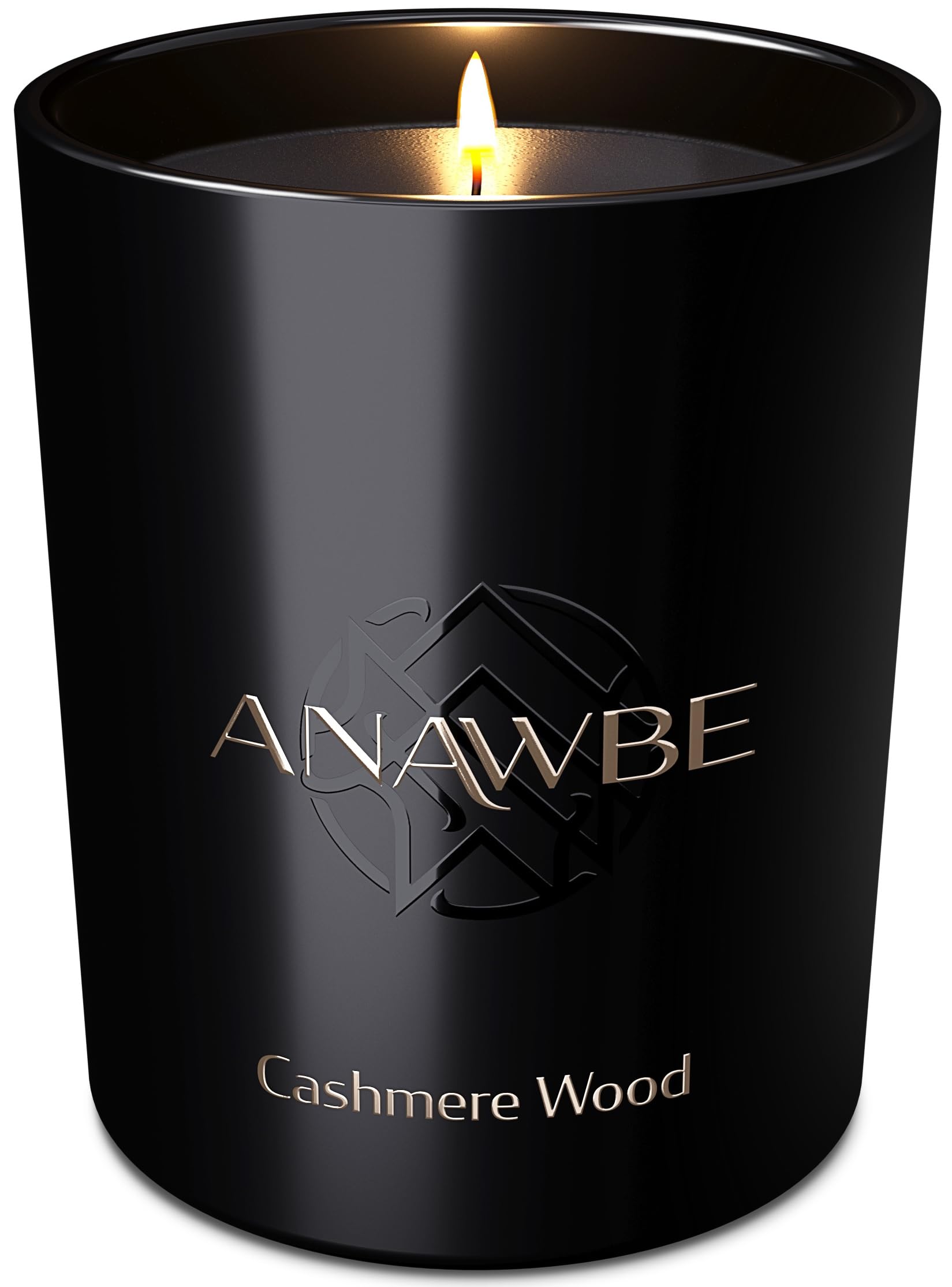 Gift ready ANAWBE Cashmere Wood candle is ideal for thoughtful presents.